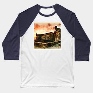 Gloomy Spanish Fort Baseball T-Shirt